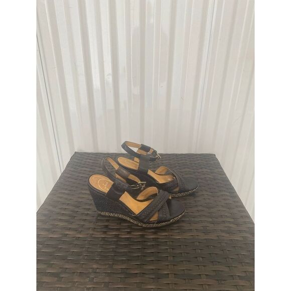 Jack Rogers wedge sandals womens size 6M - Picture 1 of 6